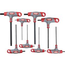 Sada T-klíčů imbusových 8dílná DIN 911 Pro-Torq s kuličkou 2 - 10 mm Kennedy