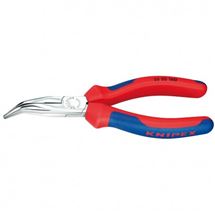 Knipex Kleště 160 mm zahnuté půlkulaté s břity