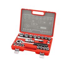 Hlavice nástrčné, sada 21ks, 1/2" (6523) EXTOL PREMIUM