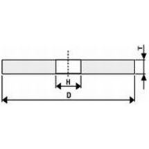 Kotouč plochý T1 300x50x76,2 92A46H8AV40 TYROLIT