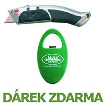 Kovový nůž Gola s 10-ti čepelemi