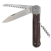 Lovecký zavírací nůž nerez s pojistkou 232 XH 3V KP Mikov