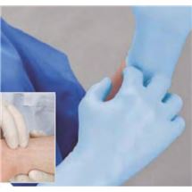 Rukavice vyšetřovací nitrilové bez pudru, vel.M MSM