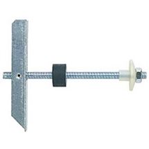 KM 10; Sada pro upevnění umyvadel a pisoárů do deskových materiálů (25ks)