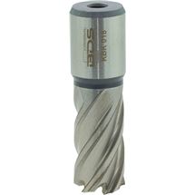 Jádrový vrták 18 mm do kovu HSS vybrušovaný, upínání Weldon Narex