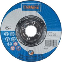 125×6×22.2 A 30 BF - Brusný kotouč na ocel vypouklý Narex