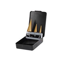 Vrtáky stupňovité, sada 3ks, O 4-12/1mm, O 4-20/2mm, O 4-32/2mm (20090) EXTOL CRAFT