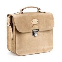 Brašna řemeslnická a elektrikářská z přírodní usně 25 x 30 x 13 LOCH