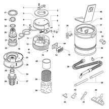 Vysavač VYS 20 Narex 616687