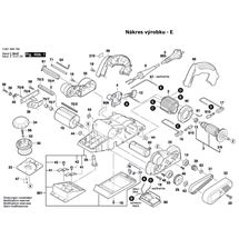 Hoblík GHO 40-82 C Bosch 060159A703