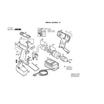 Aku šroubovák GSR 14,4 VES-2 Bosch 06019364A1