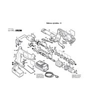 Aku příklepová vrtačka GSB 12 VSE-2 Bosch 06019375A0