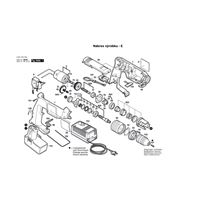 Aku příklepová vrtačka GSB 12 VES-2 Bosch 06019375B1