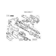 Aku příklepová vrtačka GSB 9,6 VSE-2 Bosch 06019377A0