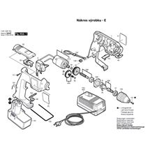 Aku vrtačka GBM 7,2 VES-2 Bosch 06019387A0