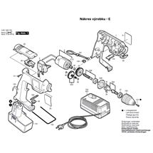 Aku vrtačka GBM 7,2 VES-2 Bosch 06019387A1