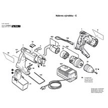 Aku vrtací šroubovák GSR 12 VPE-2 Bosch 06019465AE