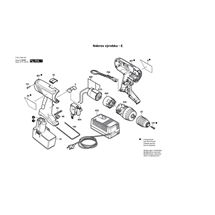 Aku šroubovák GSR 14,4 VE-2 Bosch 06019484BE