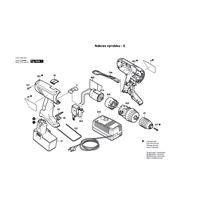 Aku šroubovák GSR 14,4 VE-2 Bosch 06019484DE