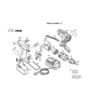 Aku šroubovák GSR 14,4 VE-2 Bosch 06019484YY