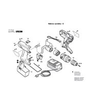 Aku šroubovák GSR 14,4 VE-2 Bosch 06019484ZZ