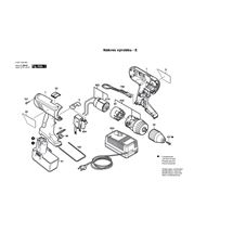 Aku šroubovák GSR 9,6 VE-2 Bosch 06019486AE
