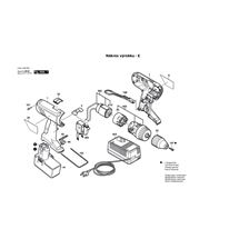 Aku šroubovák GSR 9,6 VE-2 Bosch 06019486BE