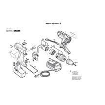 Aku šroubovák GSR 9,6 VE-2 Bosch 06019486DE