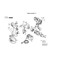 Aku šroubovák GSR 12 VE-2 Bosch 06019515AE