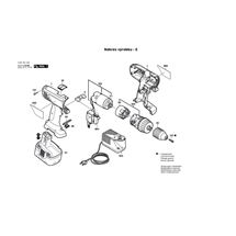 Aku šroubovák GSR 12 VE-2 Bosch 06019515BE