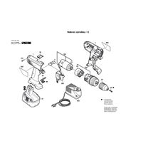 Aku šroubovák GSR 12 VE-2 Bosch 06019515CE