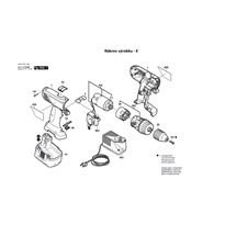 Aku šroubovák GSR 12 VE-2 Bosch 06019515DE