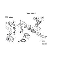 Aku příklepová vrtačka GSB 12 VE-2 Bosch 06019525BE