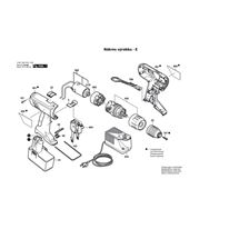 Aku šroubovák GSB 12 VE-2 Bosch 06019545ZZ
