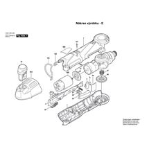 Aku Úhlový šroubovák GWI 10,8 V-LI Bosch 3601C60U00
