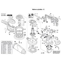 Excentrická bruska GEX 125-150 AVE Bosch 3601C7B100