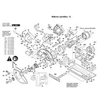 Okružní pila GKS 85 Bosch 3601E7A000