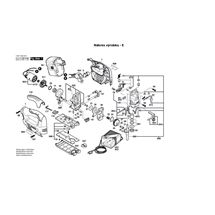 Aku přímočará pila GST 18 V Bosch 3601E98300