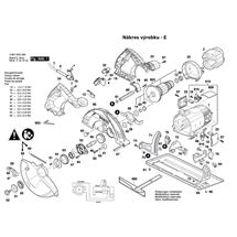 Okružní pila GKS 9 Bosch 3601EA2000