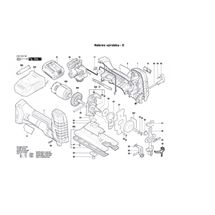 Aku přímočará pila GST 18 V-LI S Bosch 3601EA5100