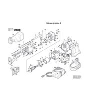 Aku pila ocaska GSA 24 VE Bosch 3601F45703