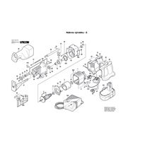 Aku Pila ocaska GSA 18 VE Bosch 3601F45F01