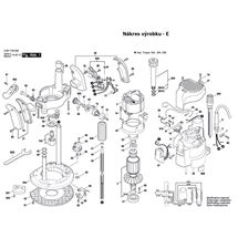Horní frézka GOF 2000 CE Bosch 3601F49000