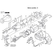 Pila ocaska GSA 1200 E Bosch 3601F4E003