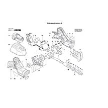 Aku pila ocaska GSA 10,8 V-LI Bosch 3601F4L900