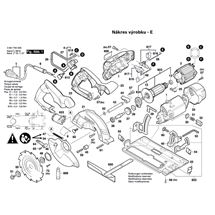 Okružní pila GKS 55 Bosch 3601F64000