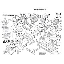 Okružní pila GKS 55 CE Bosch 3601F64801