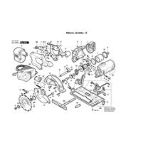 Aku okružní pila GKS 18 V Bosch 3601F66F00