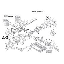 Okružní pila GKS 65 GCE Bosch 3601F68900