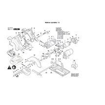 Aku okružní pila GKS 18 V-LI Bosch 3601F6H000